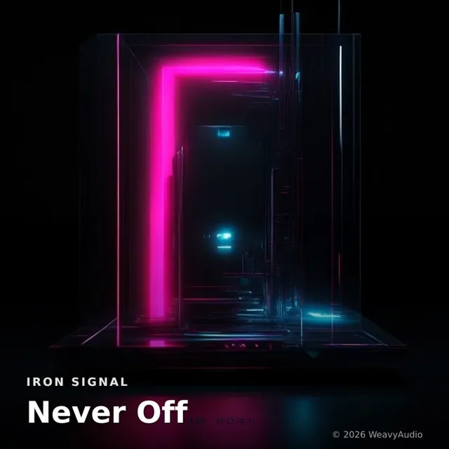 Never Off – Iron Signal, okładka