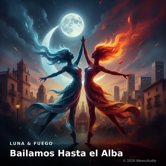 Bailamos Hasta el Alba – Luna & Fuego, okładka