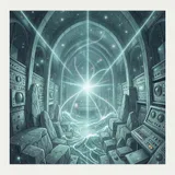 Cosmic Initiation by Krystian & Mela — Synth-Pop Confident cover art on WeavyAudio