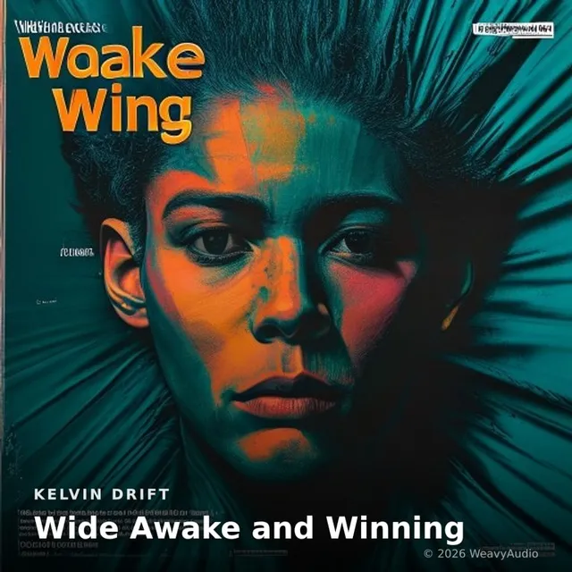 Wide Awake and Winning – Kelvin Drift, okładka