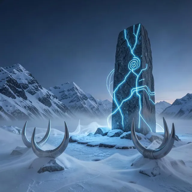 Gods of Static and Stone – Halvard & Nyx, okładka