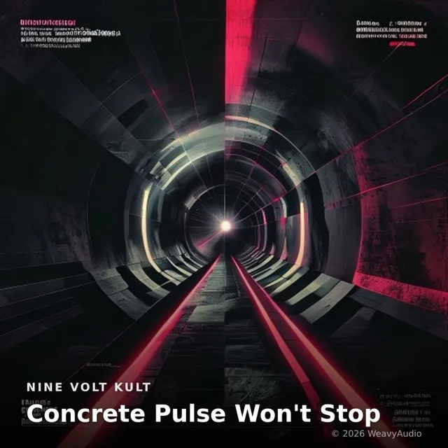 Concrete Pulse Won't Stop – Nine Volt Kult, okładka