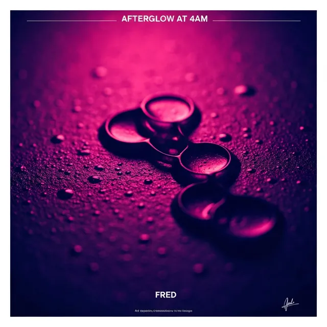 Afterglow at 4AM – Fred, okładka