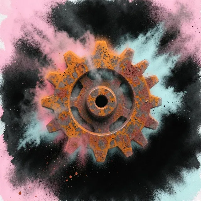 Gears lock, blood turns 2 – Crimson Harbor, okładka