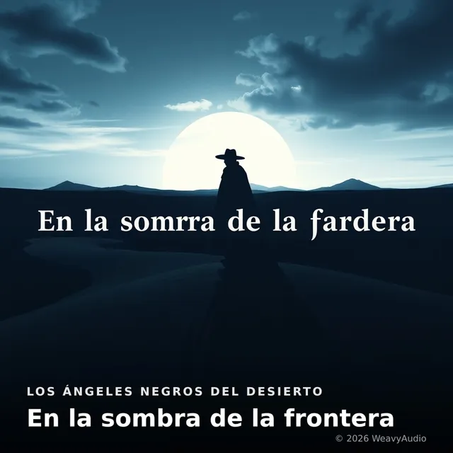 En la sombra de la frontera – Los Ángeles Negros del Desierto, okładka