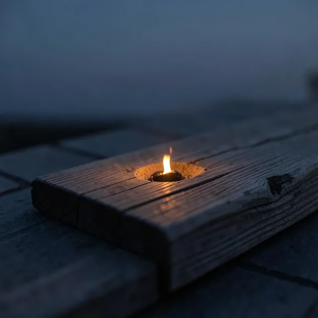 Night Terrace 11 – Ember & Oak, okładka