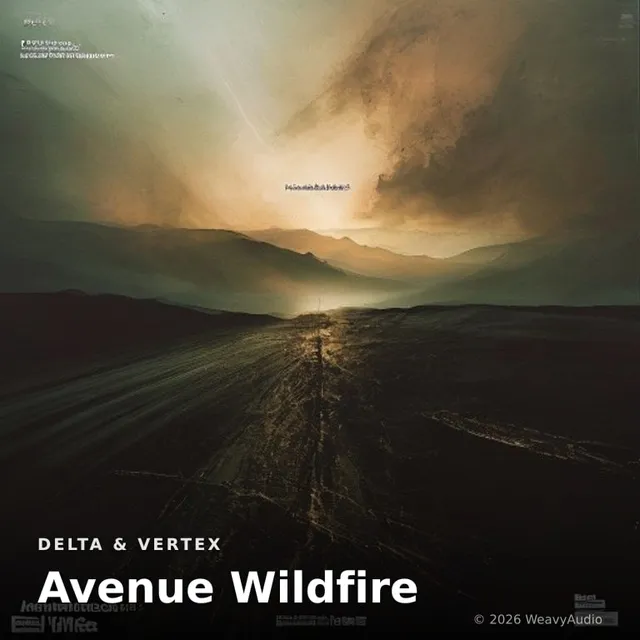 Avenue Wildfire by Delta & Vertex — Nordic Bass Dark cover art on WeavyAudio
