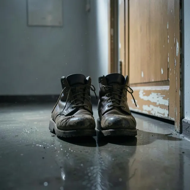 Buty Ojca przy Drzwiach – Stara Zmiana, okładka