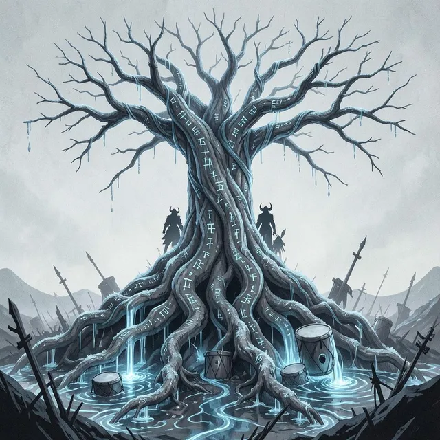 Yggdrasil 2 – WeavyAudio, okładka