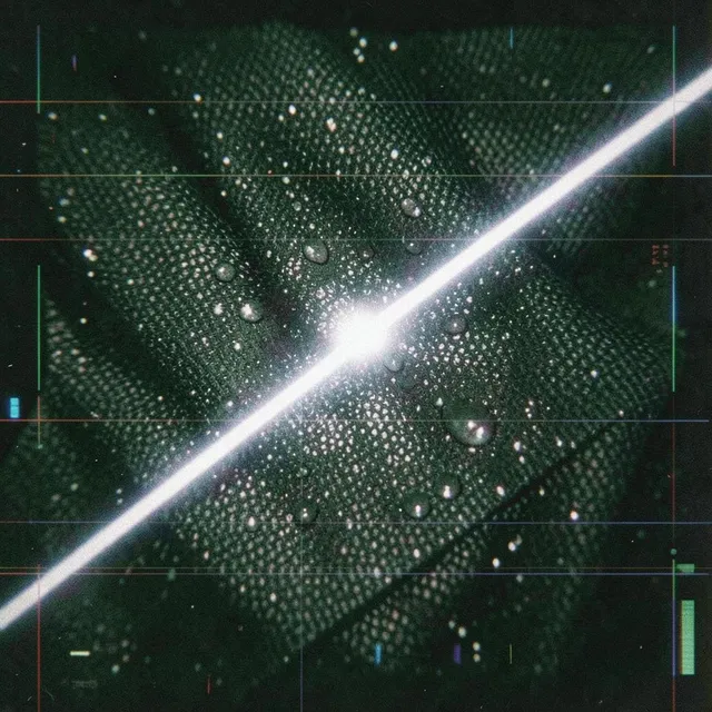 Laser line on sweat – Kestrel, okładka