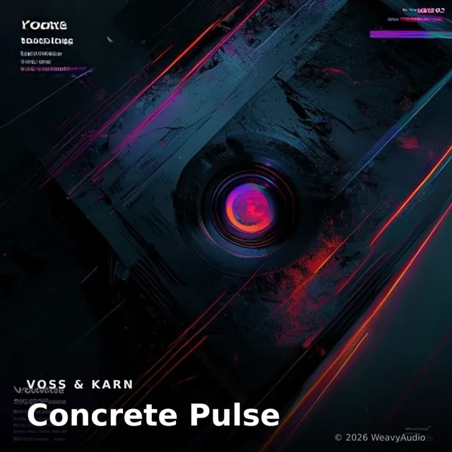Concrete Pulse – Voss & Karn, okładka