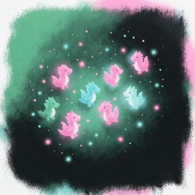 Little Light Brigade – Pocket Dragons, okładka