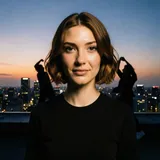 Stay Until the Skyline Blinks — The Neon Ferry cover art