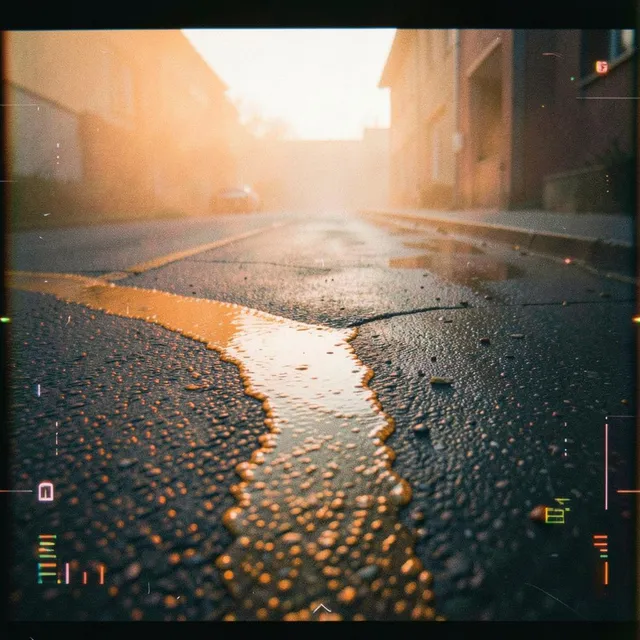 Amber on the concrete 2 – DJ Marrow, okładka