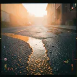 Amber on the concrete 2 by DJ Marrow — House Dark cover art on WeavyAudio