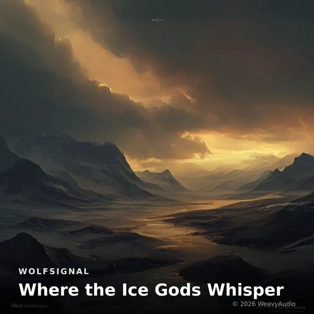 Where the Ice Gods Whisper – Wolfsignal, okładka