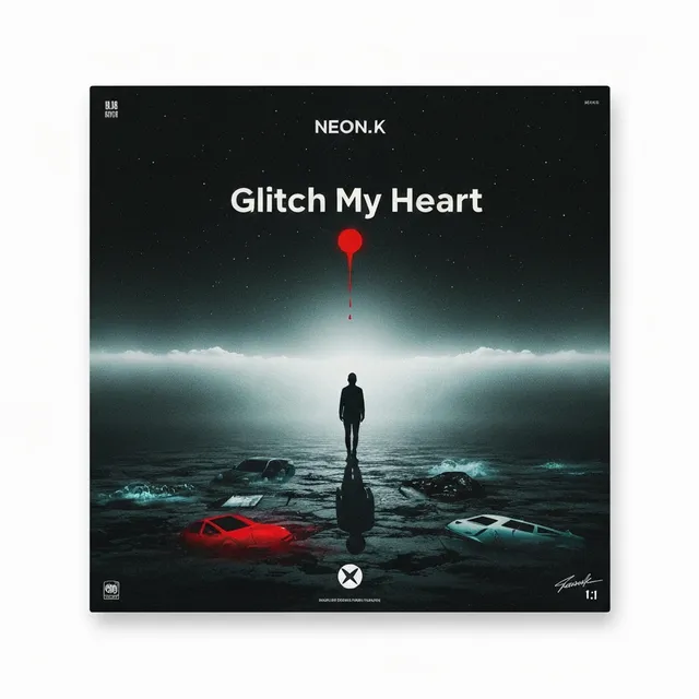 Glitch My Heart – NEON.K, okładka