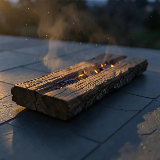 Night Terrace 9 – Ember & Oak, okładka