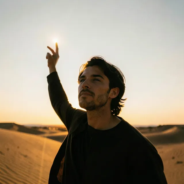 The Last Flame of the Desert – ZAYRone, okładka