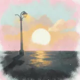 Golden Hour Horizon 3 by The Golden Tide — Pop Energetic cover art on WeavyAudio