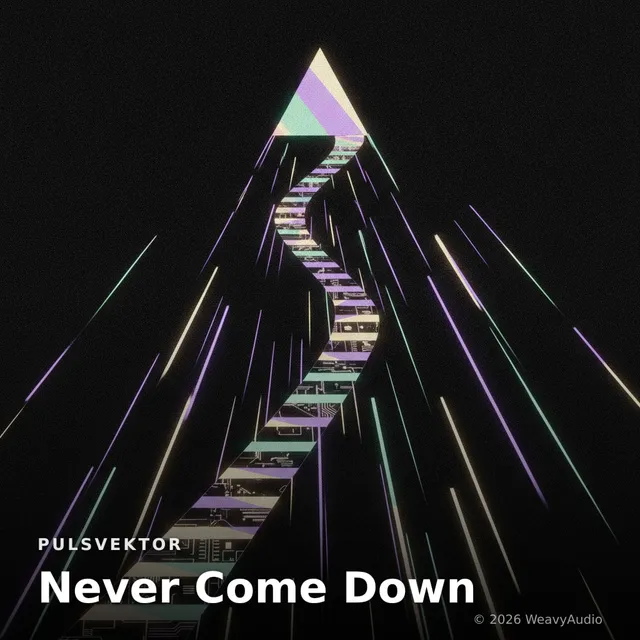 Never Come Down – Pulsvektor, okładka