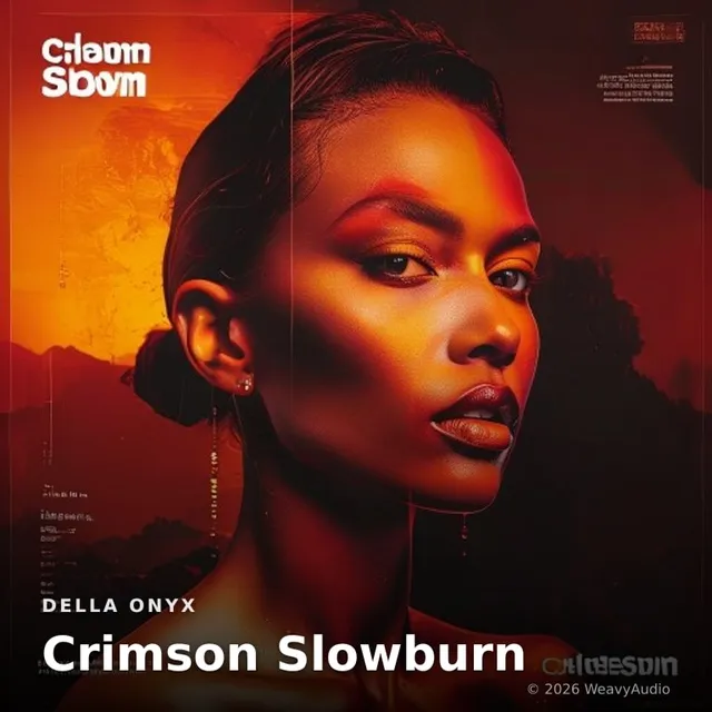 Crimson Slowburn – Della Onyx, okładka