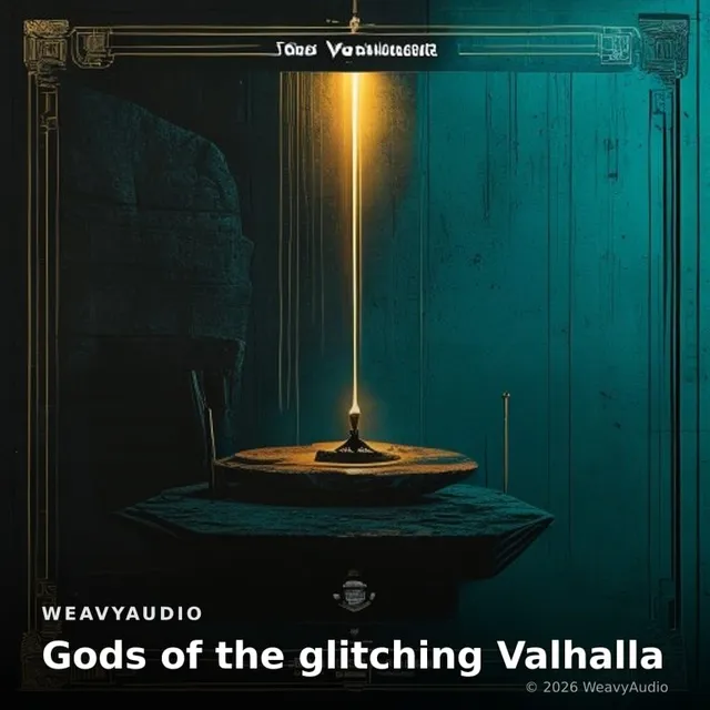 Gods of the glitching Valhalla by Cyro Indigo — Nordic Bass Energetic cover art on WeavyAudio