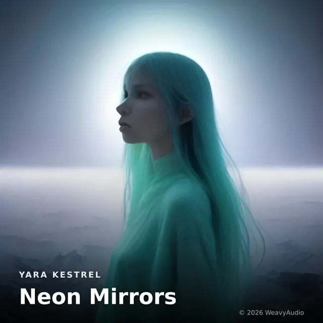 Neon Mirrors by Yara Kestrel — Nordic Bass Dark cover art on WeavyAudio