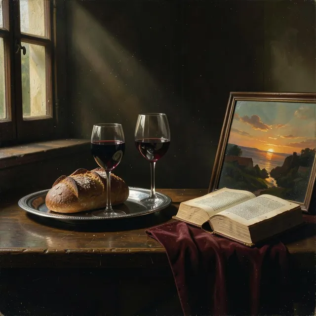 Dinner For One – Marlowe & Vane, okładka