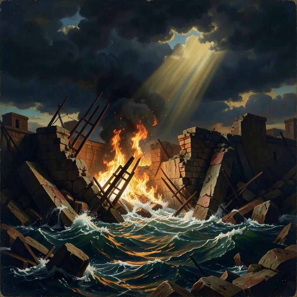 Rise the tide by The Harbors — Trap Dark — version 2, cover art on WeavyAudio