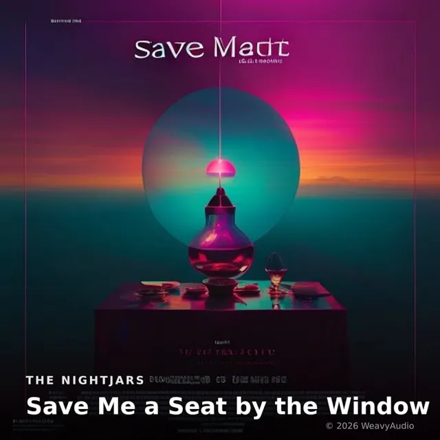 Save Me a Seat by the Window – The Nightjars, okładka