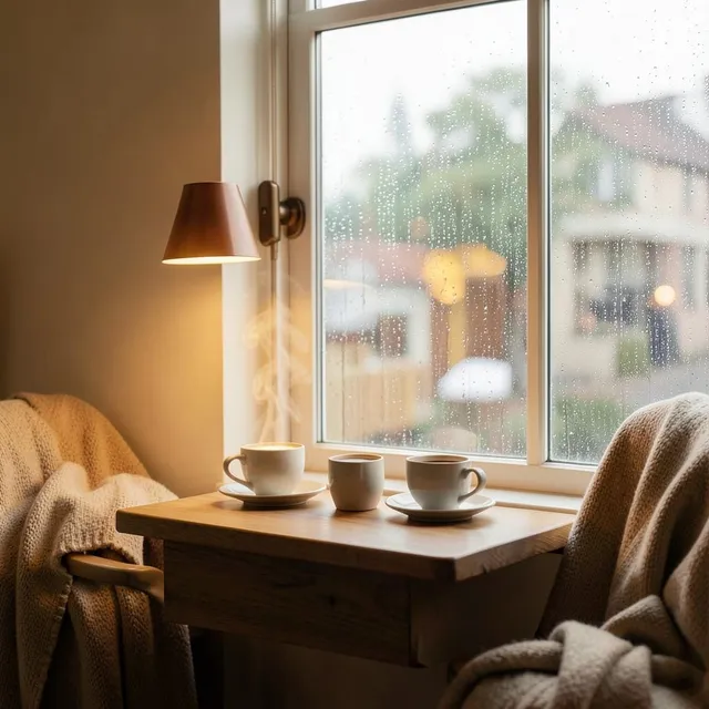 Warm Table Light 2 – Petal Row, okładka