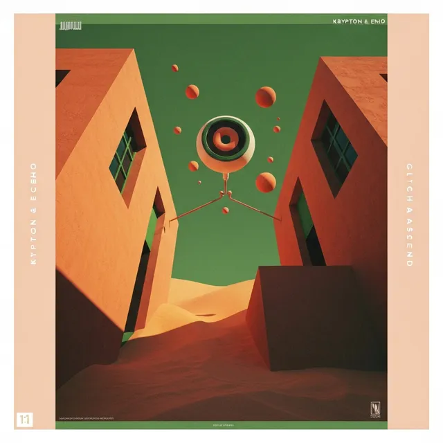 Glitch Ascend – KRYPTON & ECHO, okładka