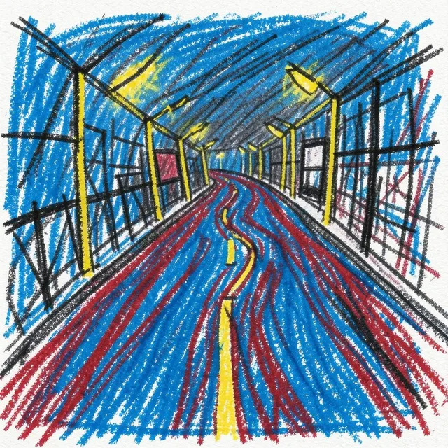 Diverted Route 2 by Nightbus Theory — UK Garage Romantic cover art on WeavyAudio