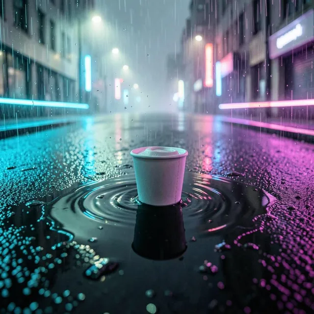 Neon Rain Won't Wait For Us – Mizuki Parallax, okładka