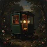 Dziewczynka na Zielonym Tramwaju by Gwiazdki i Księżyc — Kids & Fairy Tale Calm cover art on WeavyAudio