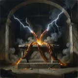 Cut Through by THE VOLTGRID — House Energetic cover art on WeavyAudio