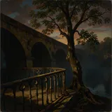 Bridges Fade Softly by Hollow Windowpane — Pop Mellow cover art on WeavyAudio