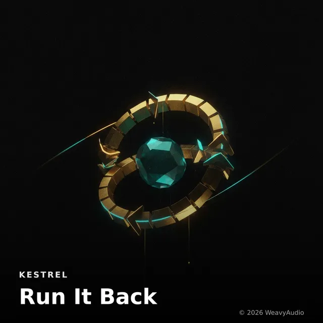 Run It Back – Kestrel, okładka