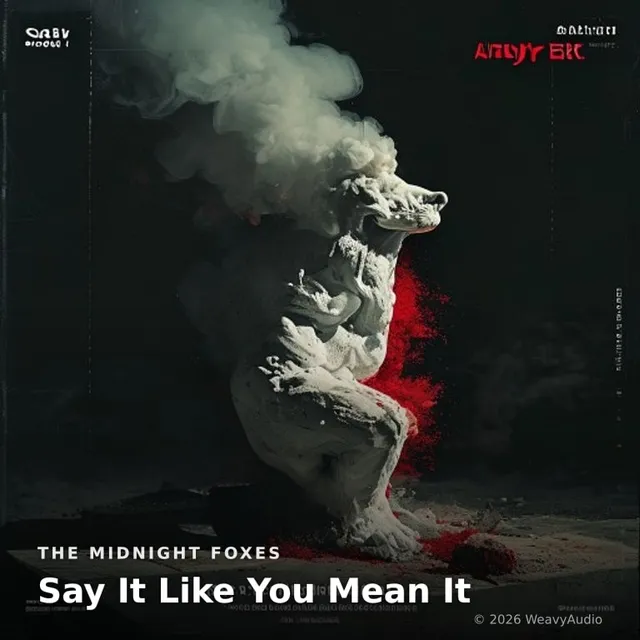 Say It Like You Mean It – The Midnight Foxes, okładka