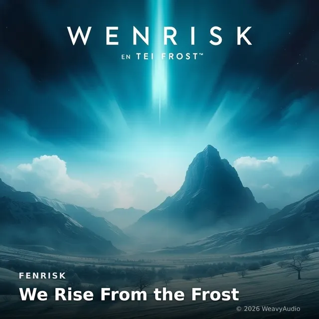 We Rise From the Frost – Fenrisk, okładka