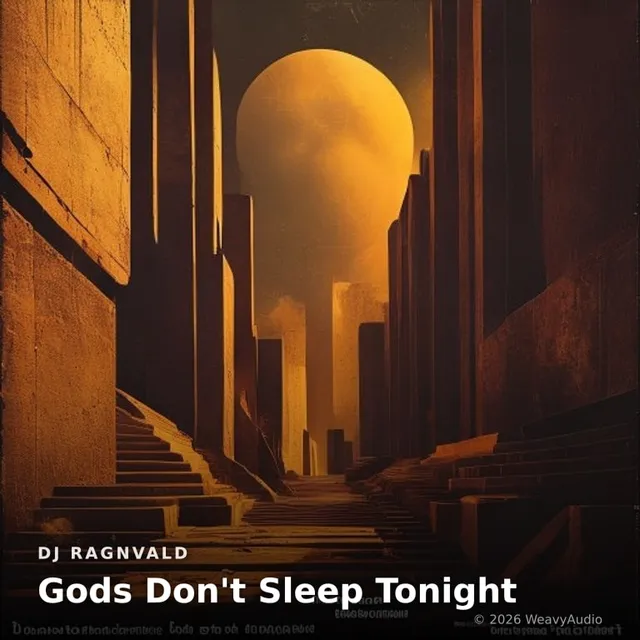 Gods Don't Sleep Tonight – DJ Ragnvald, okładka