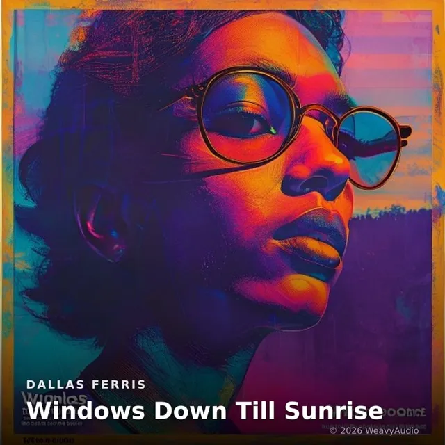 Windows Down Till Sunrise – Dallas Ferris, okładka