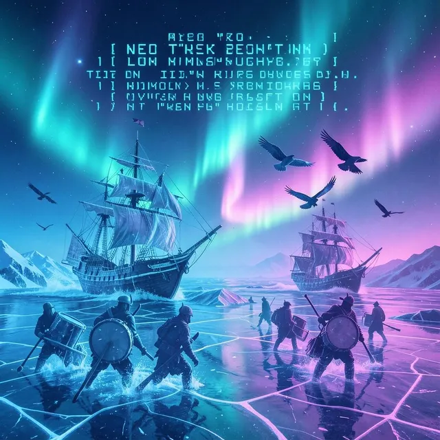 Cyberfrost Valhalla 2 – Fenrir Voss, okładka