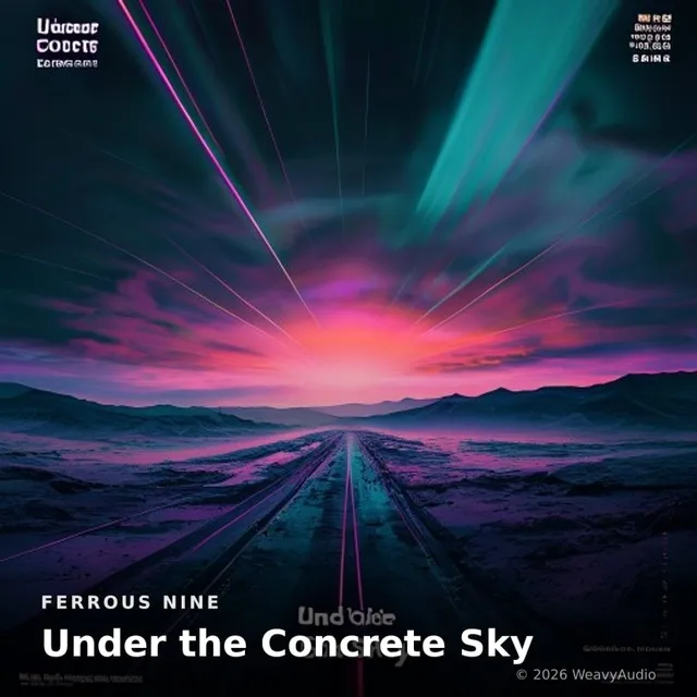Under the Concrete Sky – Ferrous Nine, okładka
