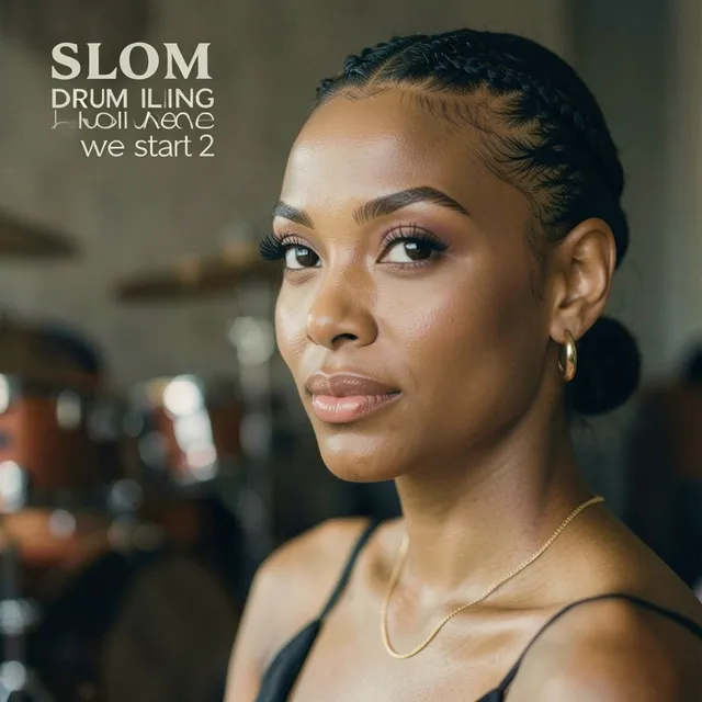 Slow drum holding where we start 2 – DJ Zonke, okładka
