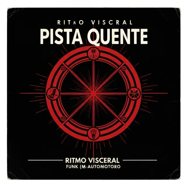 Pista Quente – Ritmo Visceral, okładka