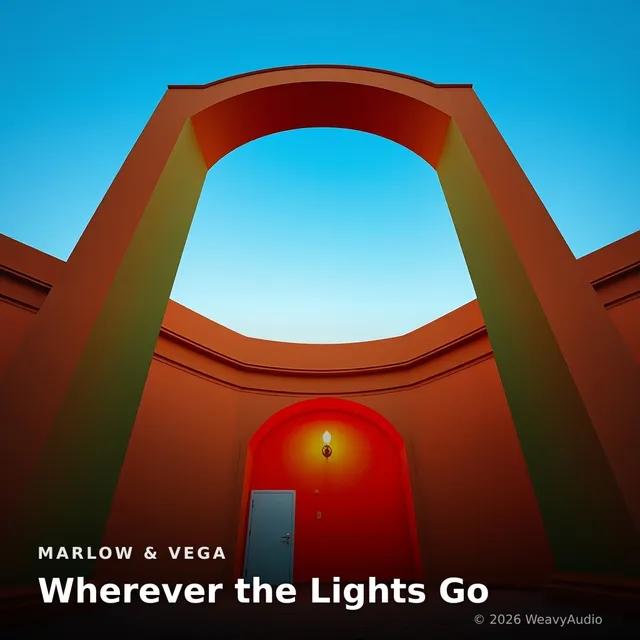 Wherever the Lights Go – Marlow & Vega, okładka