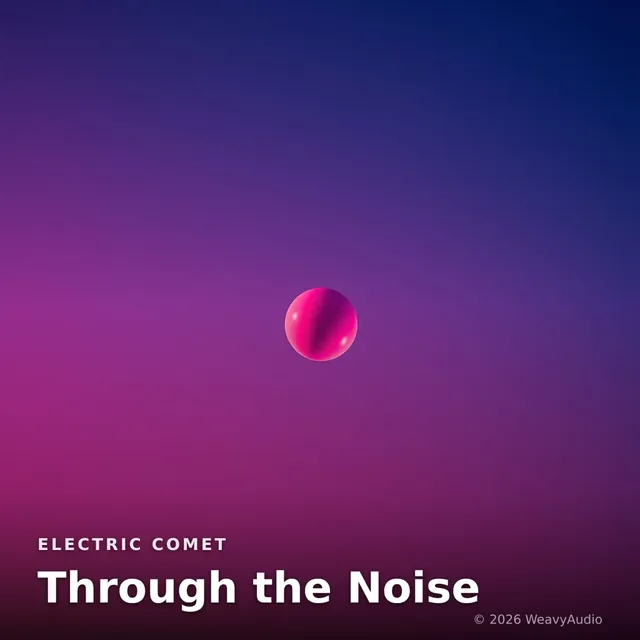 Through the Noise – Electric Comet, okładka