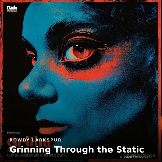 Grinning Through the Static by Rowdy Larkspur — Blues Confident cover art on WeavyAudio
